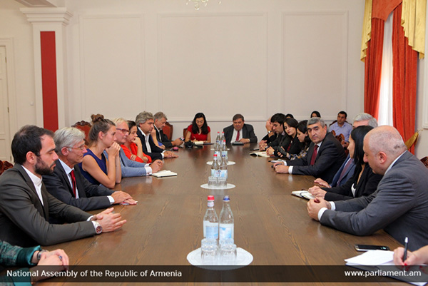 Development of cooperation between parliaments of Armenia and Belgium highlighted