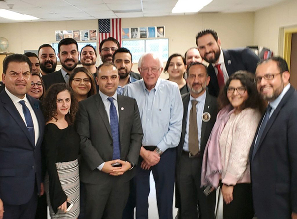 Armenian Community leaders meet with Senator Bernie Sanders