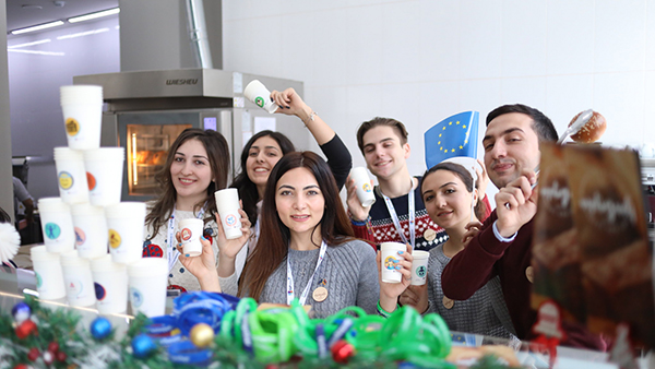 Young European Ambassadors to travel around Yerevan in a coffee truck to highlight human rights issues