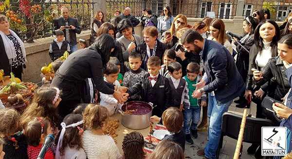 Autumn with perceptions of the Saint Moses of Khoren Preschool’s students