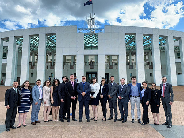 Armenian-Australian youth advocates heading to Canberra, supported by Hagop Kortian Scholarship