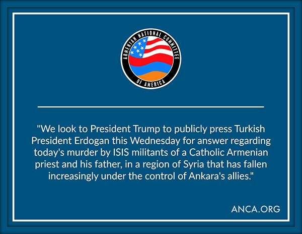 ANCA leading coalition protest of Erdogan-Trump White House meeting