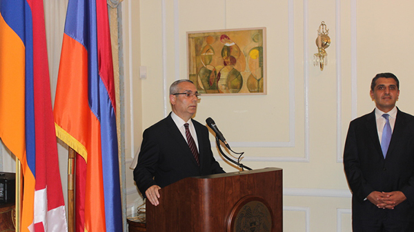 Reception at the Embassy of the Republic of Armenia to the USA in honor of the Artsakh republic delegation  