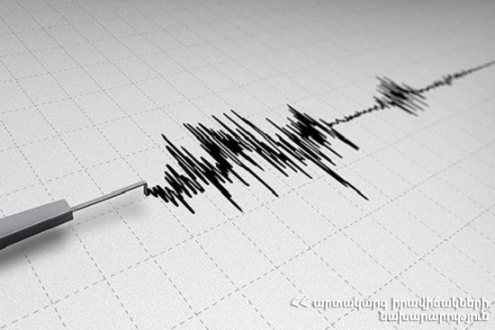 Earthquake hits 34 km North-West from Tirana city