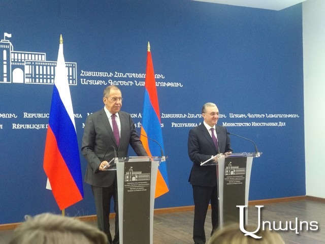Sergey Lavrov: ‘An agreement will be signed soon between Armenia and Russian on biological security cooperation’