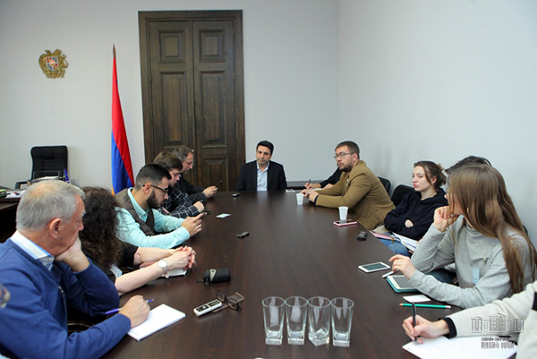 The Russian mass media representatives were interested in the Armenian-Russian relations, the settlement of Nagorno Karabakh conflict…