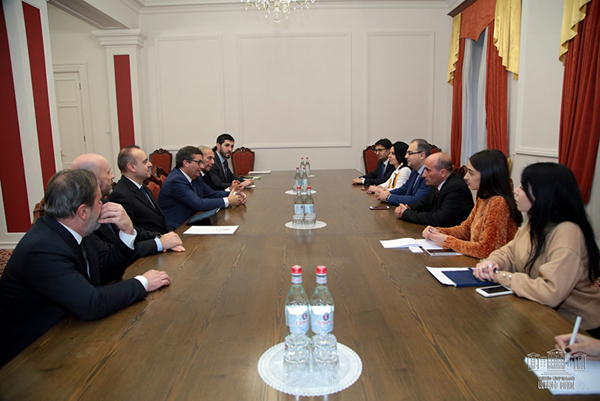 Delegation led by Vice President of High Council of the Judiciary of Italy visits parliament