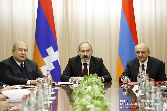 Armenia, Artsakh Security Councils hold joint session in Yerevan