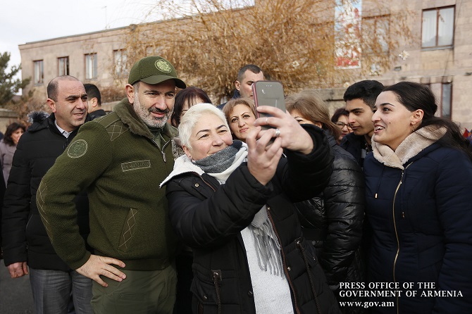 PM pays working visit to Gyumri