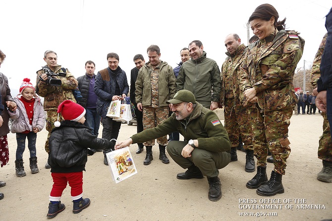 PM Pashinyan, Anna Hakobyan visit Tavush Marz communities