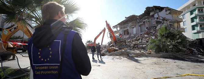 EU leads international support following earthquakes in Albania
