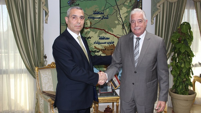 Working visit of Foreign Minister of Artsakh Masis Mayilian to Egypt
