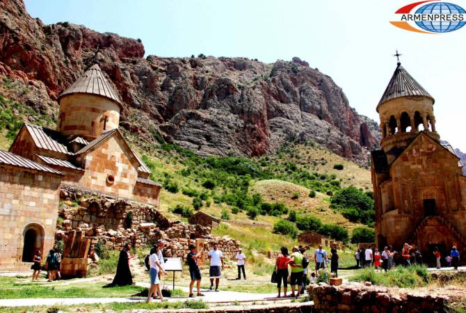 Armenia’s domestic tourism growth rate comprised 45.7% in January-September 2019