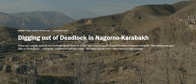 Digging out of deadlock in Nagorno-Karabakh