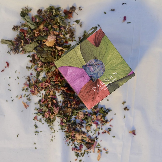 Darman herbal flower mixture tea
