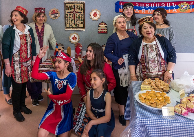 One of the Sunday’s Armenians & Friends breakfast gathering. (Photo: Tamara Azizian)
