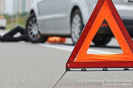 Running-down accident in Yerevan: the casualty’s health condition is serous
