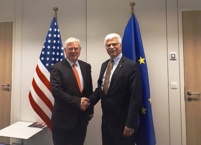 The European Union and the United States held consultations on human rights