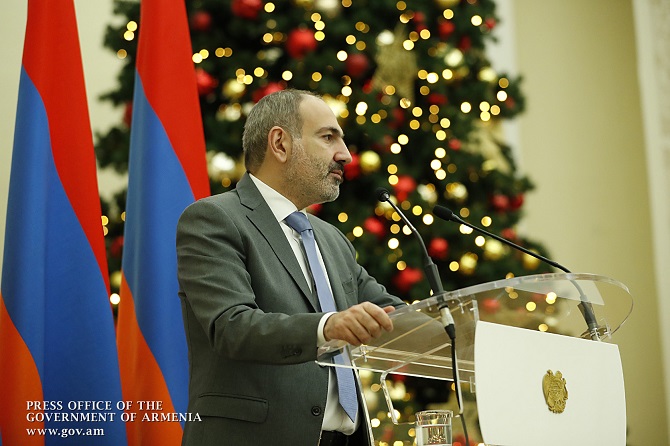 PM Nikol Pashinyan keeps receiving congratulatory messages on Holiday Season