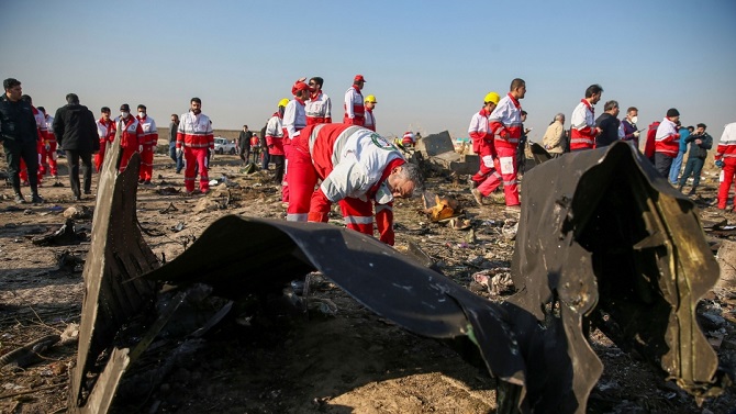 Ukrainian plane crashes in Iran, killing 176
