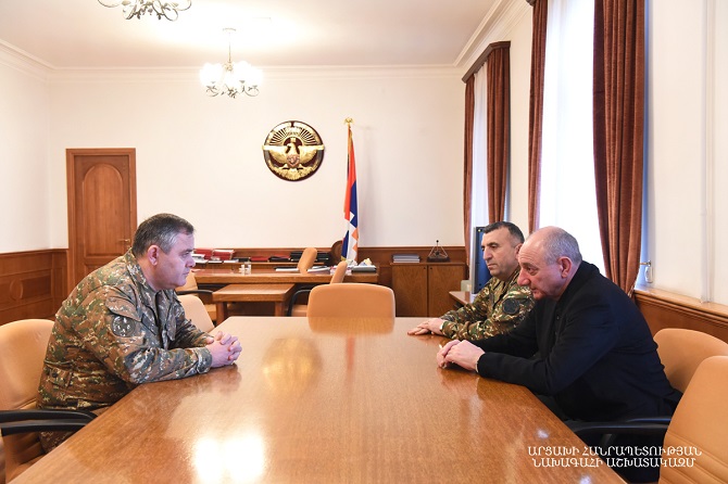Issues related to army building and cooperation between the two Armenian states were on the discussion agenda