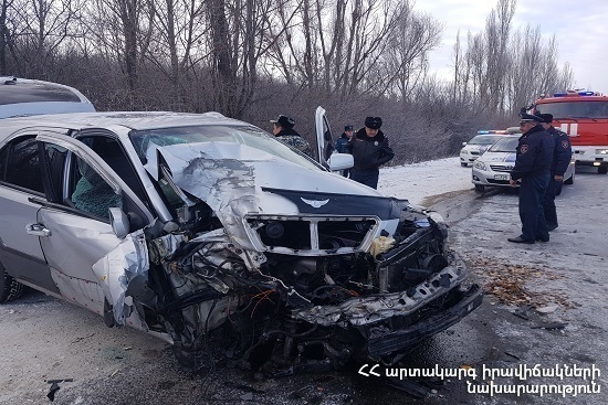 RTA on Yerevan-Sevan highway: there was a casualty