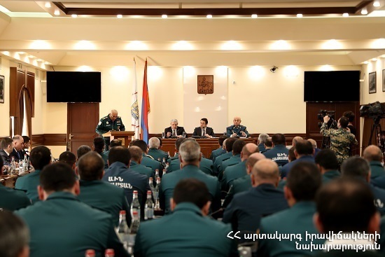Yerevan Rescue Department of the Rescue Service of MES summarized 2019: ES Minister and Yerevan Mayor took part in the summary