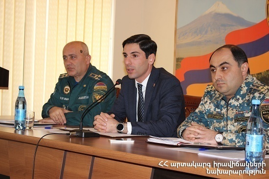 Ararat Regional Rescue Department summarized the year: the event was attended by the Governor of Ararat Province Garik Sargsyan
