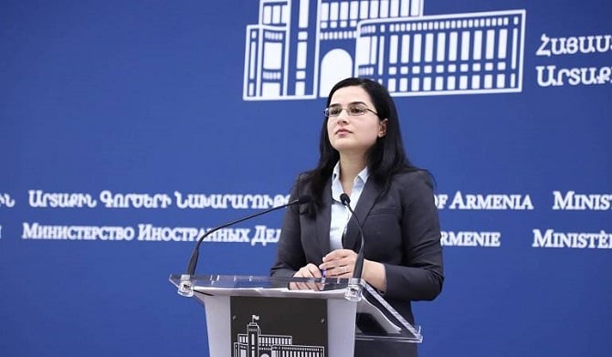 ‘The biological laboratories operating in the Republic of Armenia belong to Armenia and are fully controlled by the state structures of the Republic of Armenia’: Anna Naghdalyan
