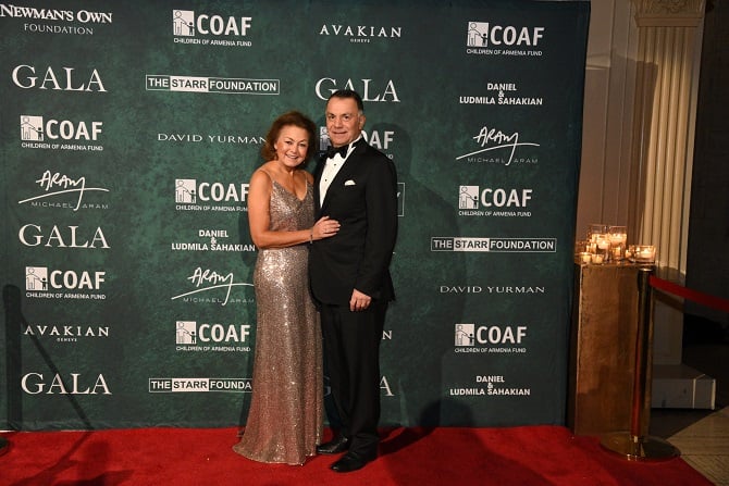Ara and Sonya Hacet, COAF supporters