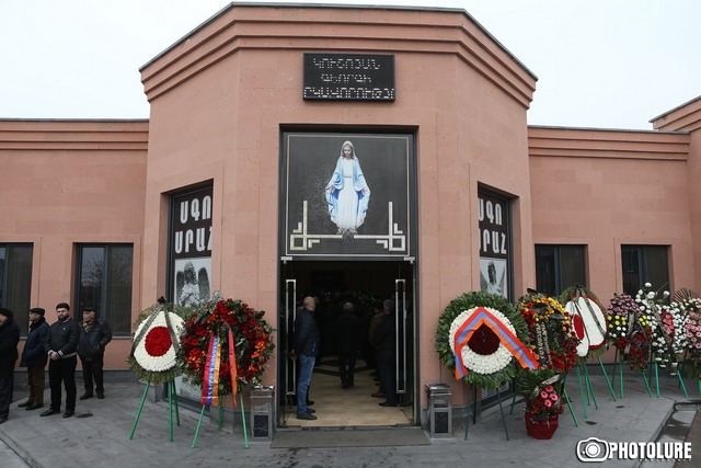 The funeral of former RA National Security Service Director Georgi Kutoyan took place in Yerevan, Armenia