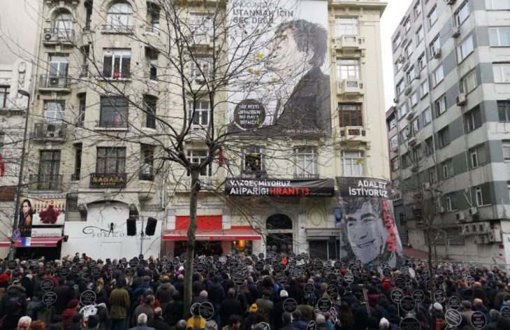 Slain Armenian journalist Hrant Dink commemorated in Istanbul
