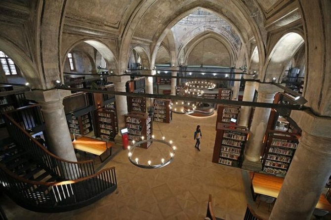 Armenian Church in Kayseri reopens as library