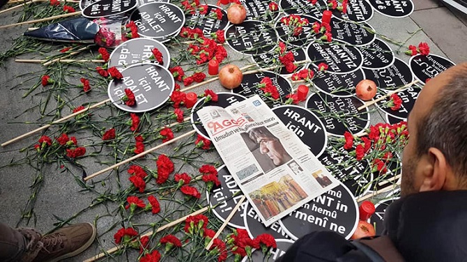 Thirteen years on, mourners want justice for slain Turkish-Armenian journalist Hrant Dink