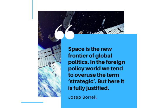 Shaping the future: space as strategic issue for Europe