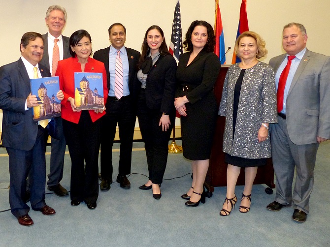 US representatives rally for Artsakh aid at Capitol Hill commemoration of 30th anniversary of Baku pogroms
