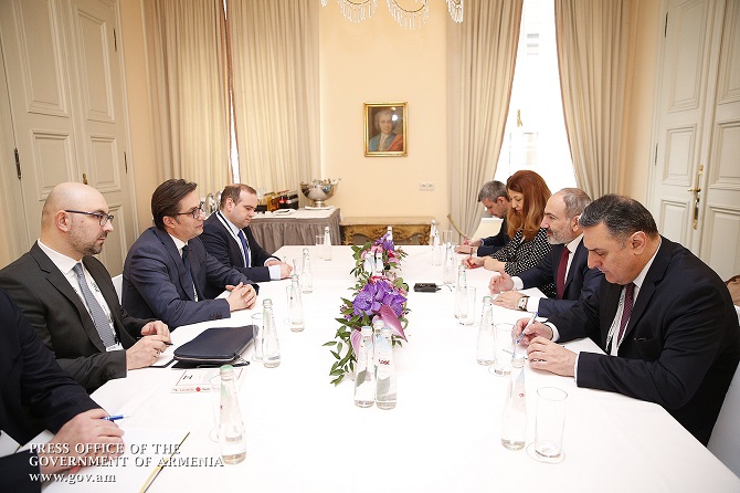 Armenian Prime Minister, President of North Macedonia discuss ways of promoting bilateral economic cooperation