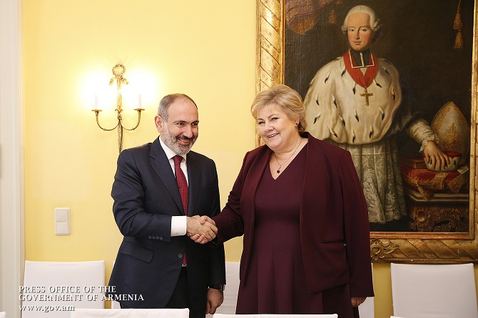 Nikol Pashinyan meets with Prime Minister of Norway and Deputy Prime Minister of Lebanon