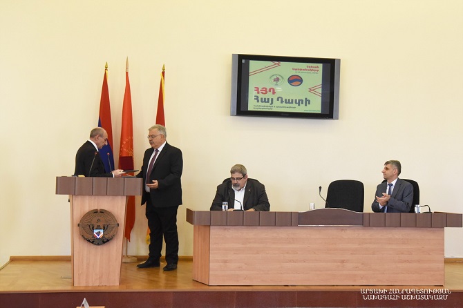 ‘The Hay Dat is the pan-Armenian structure that has been fighting for decades for the solution of our national problems, keeping Artsakh in the spotlight’: Bako Sahakyan