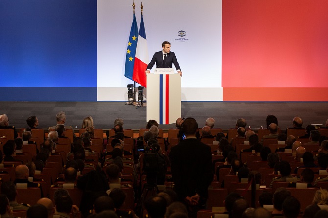 ‘Nuclear weapons must not be designed as tools of intimidation, coercion or destabilization. They must remain instruments of deterrence, with the objective of preventing war.’: Emmanuel Macron