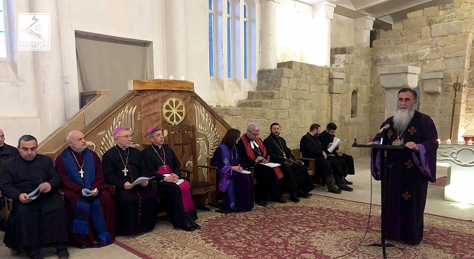 Armenian Diocese in Georgia took part in Ecumenical Prayer