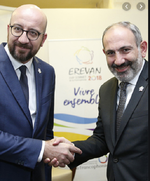 Readout of phone call between President Charles Michel and Prime Minister of Armenia Nikol Pashinyan