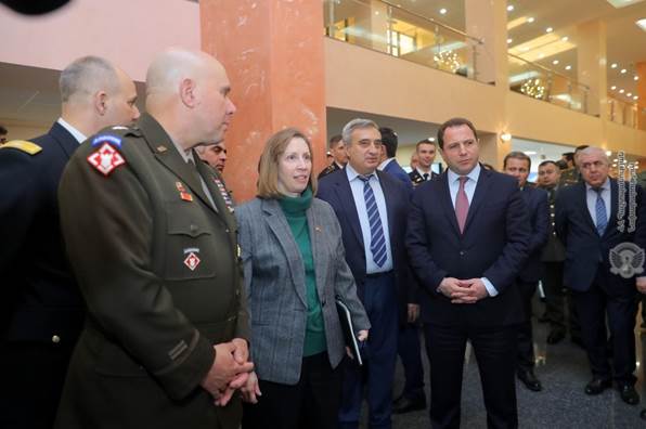 Armenian National Institute exhibit opens at Republic of Armenia’s Ministry of Defense