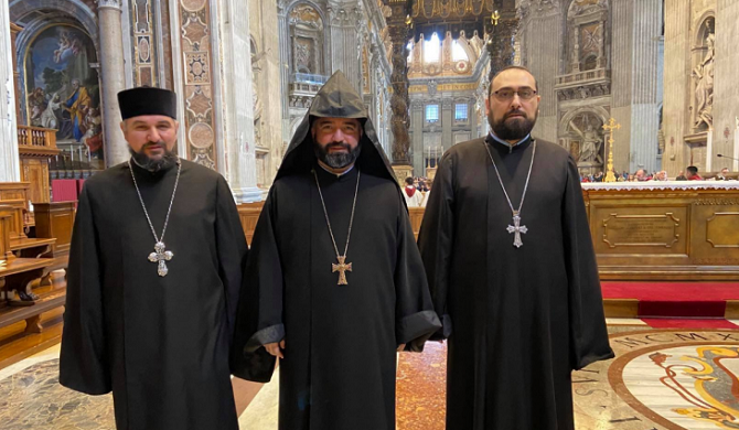 Armenian Church delegation to have official meeting with Pope Francis in Vatican