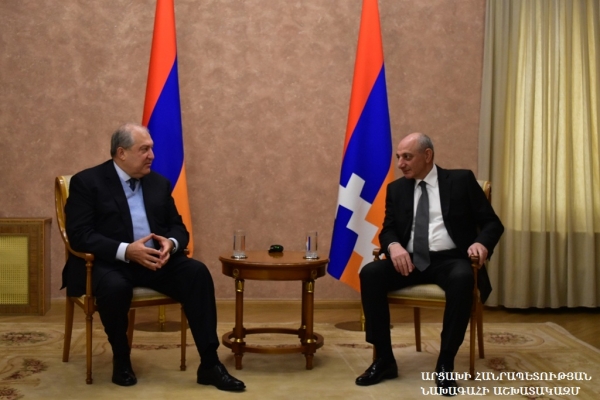 Issues related to the cooperation between the two Armenian republics were on the discussion agenda