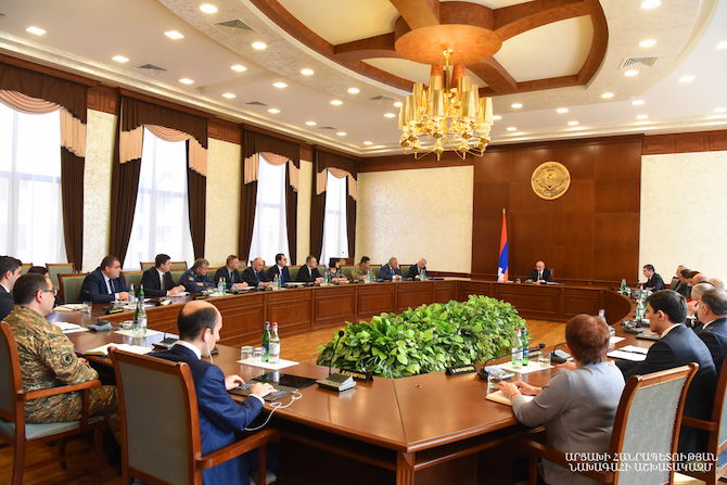Special attention was drawn to the implementation of all the preventive measures to protect the health of the population during the state elections in Artsakh