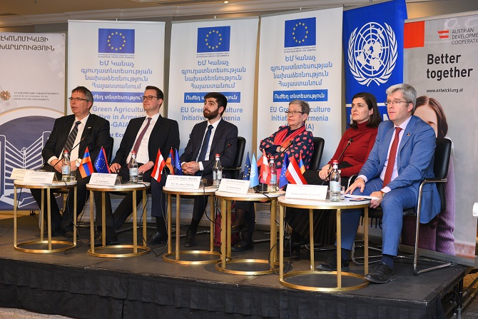 The European Union Green Agriculture Initiative in Armenia project officially launched