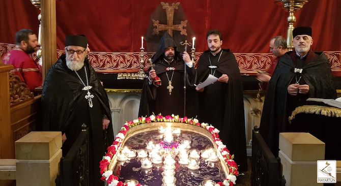 The Commemoration of the Forty Holy Martyrs was celebrated at the Armenian Diocese in George