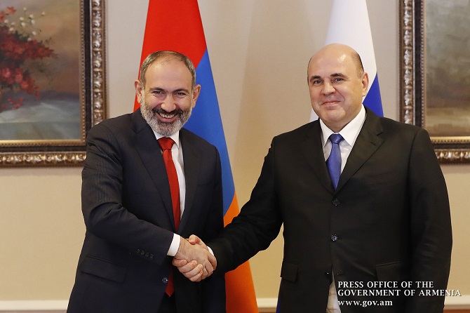 Prime Minister Pashinyan holds phone conversation with Mikhail Mishustin