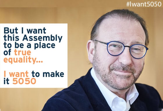 On International Women’s Day, PACE President calls for ‘fifty-fifty’ gender parity in the Assembly